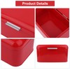 Retro Metal Bread Box for Kitchen Counter - Large Capacity