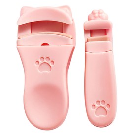 Mikinona 2pcs Portable Eyelash Curlers for Asian Eyes Ergonomic Design for Lasting Curl Professional Makeup Tool for Travel and Everyday Use Easy to Apply for Beginners