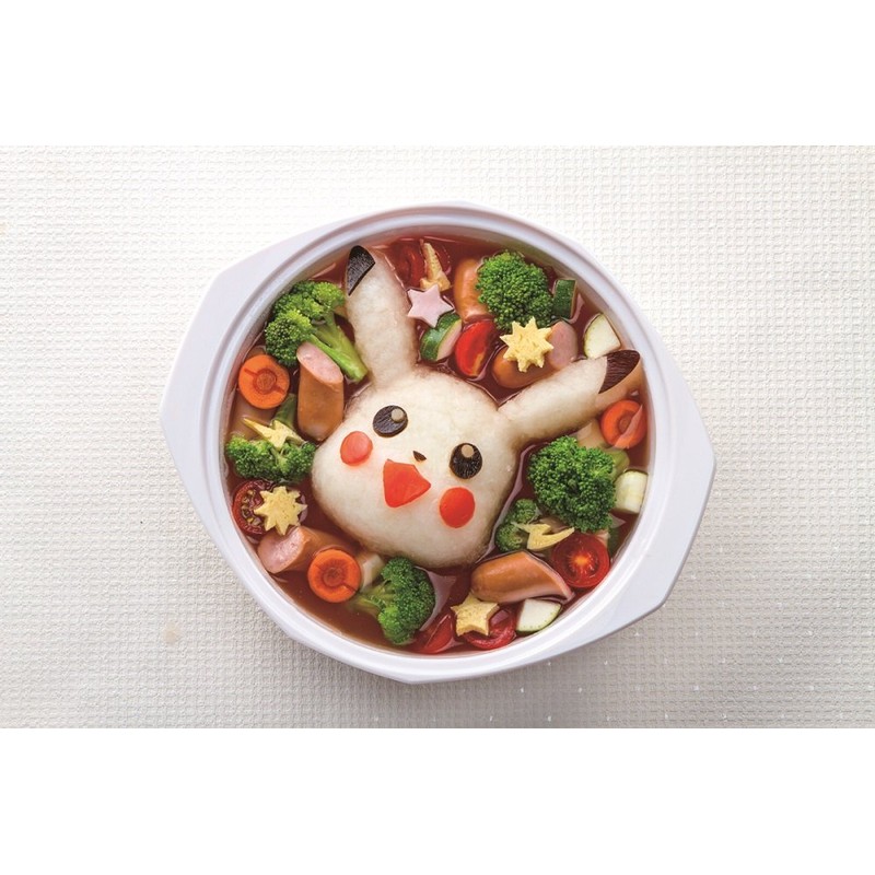 Skater LCR3-A Chara Curry, Rice Mold, Rice Shape, Pokémon, Pikachu