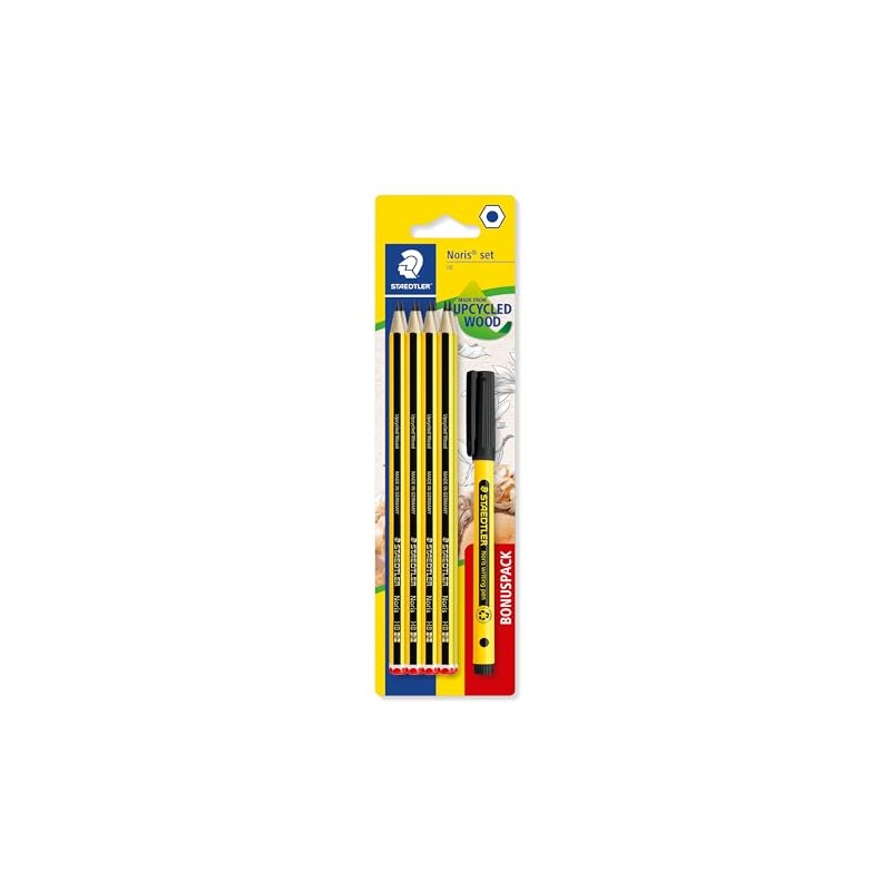 STAEDTLER HB Noris School 120 SBK8P2 Drawing Pencils for Sketching