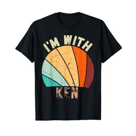I'm with Ken Funny Design Im with Ken T-Shirt