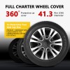 DREAMIZER R15 Car Wheel Cover Hubcaps Clip Vehicle Tire Caps