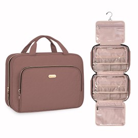 BALULHG Toiletry Bag with Hanging Hook, Portable Makeup Cosmetic Bags, Space-efficient, Collapsible Moving, making it more suitable for Travel