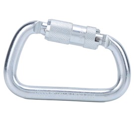 Screwgate Alloy Steel Durable Sturdy Smooth Ergonomic Safe Convenient Locking Carabiner for Climbing Mountaineering