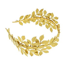 Frcolor Bridal Stirnband Golden Leaf Barock Kopfschmuck Vintage Bridal ZubehÃ¶r
