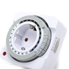 I17DS Mechanical Analogue Timer Socket Daily Timer Switch with 96