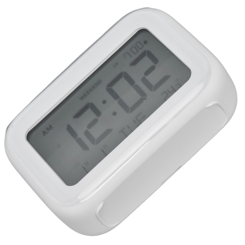 Mini Digital Alarm Clock with LCD Screen Snooze Function 12H