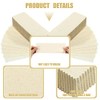 Loopeer 300 Pcs Muslin Wax Strips Hair Removal Cotton Cloth,4