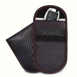 2 x Pcs Faraday Bag Pouch for car Keys Anti-Theft Remote Entry Keyless Protect Car Key Signal Blocking Pouch Keyless Entry Car Keys Case RFID Blocker Bag for Car Security