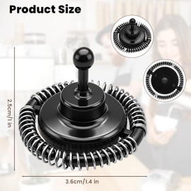 Milk Frother Replacement for Ninja, Stainless Steel and Plastic Material, Milk Frother Replacement Whisk Compatible with Ninja Luxe Cafe ES601/E655/E701, Kitchen Accessories