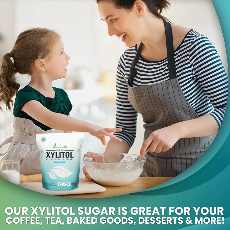 DureLife XYLITOL Sugar Substitute 1 LB (16 OZ)