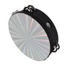Tambourine Double Row Jingles Drum Metal Bell Handheld Drum Kids