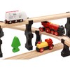 Locorico - 4 bridge stacks for wooden train (stackable)