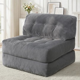 HABUTWAY Folding Sofa Bed,3-in-1 Convertible Sleeper Chair Bed w/Pillow
