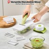 WAGENSTEIGER Stainless Steel Mandoline Slicer - Adjustable Multi-Blade Vegetable &