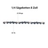 AICOYA 2 x Saw Chains 1/4 Inch 45 Drive Links
