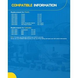 PHILTOP 4211 Air Conditioning A/C Condenser For Ford Fusion 2013-2020,Ford Police Responder Hybrid 2019-2020,Ford SSV Plug-In Hybrid 2019-2020,Lincoln Continental 2017-2020,Lincoln MKZ 2013-2020