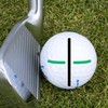 Luckious 6 PCS Golf Ball Marker Line Tool - Transparent