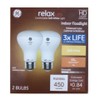 GE Relax 12-Pack 45 W Equivalent Dimmable Soft White R20