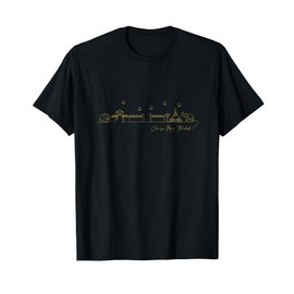 Signature Chiang Mai City Skyline - Thailand Souvenir T-Shirt