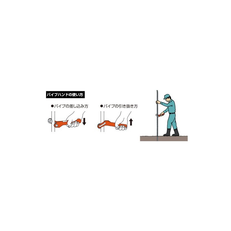 San-E Pipe Stand Pipe Hand G16