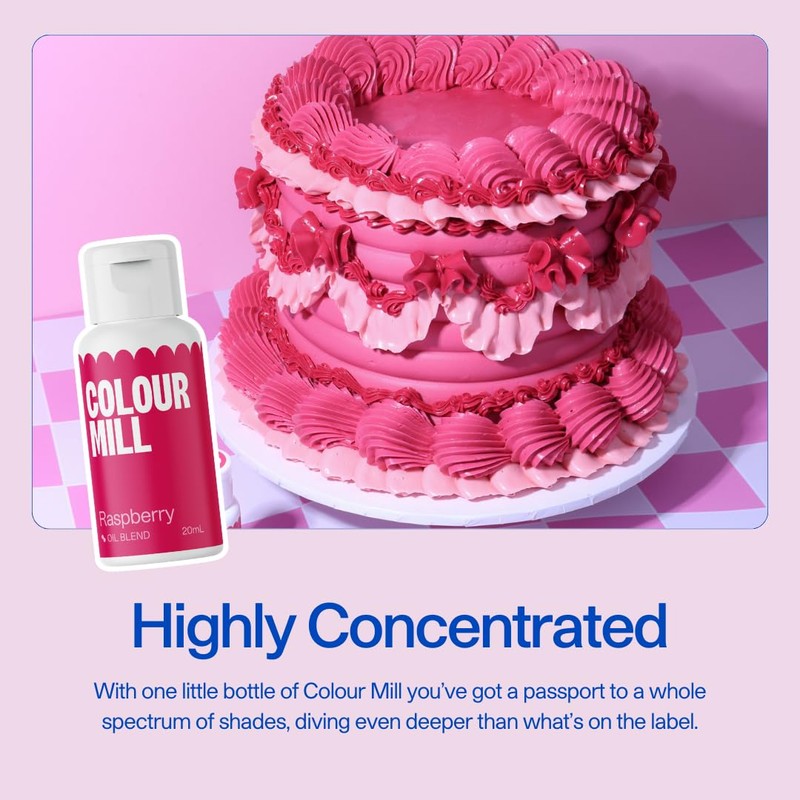 Colour Mill Oil-Based Food Coloring, 20 Milliliters (Latte)