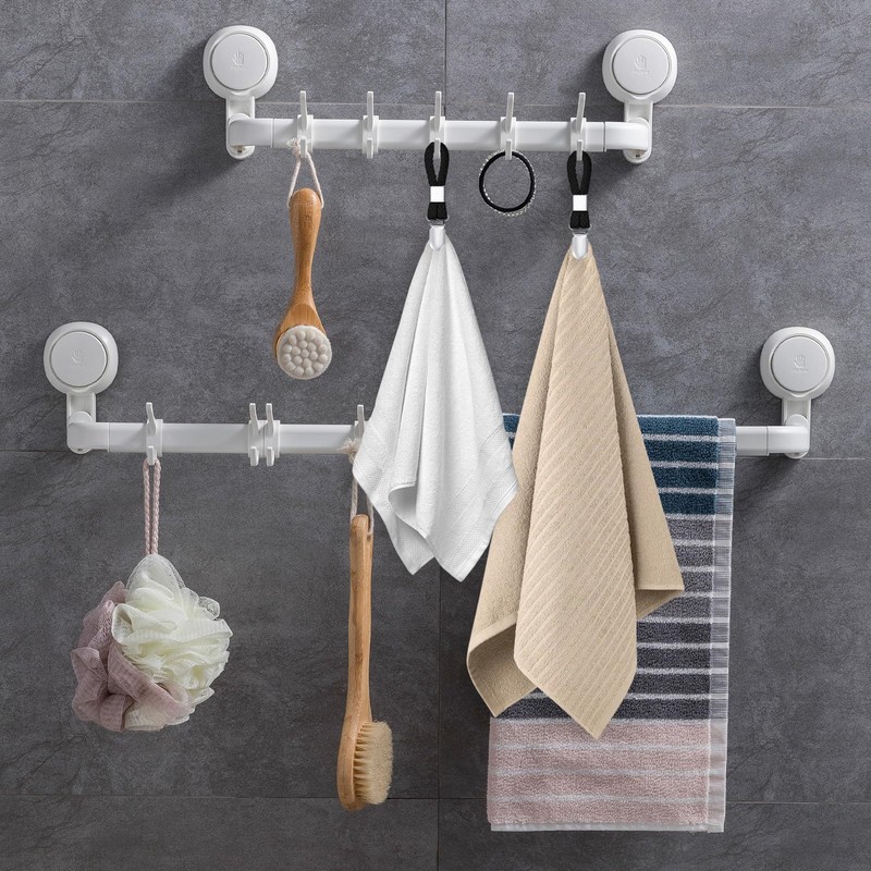 YHSKJCD Pack of 8 towel clips, hanger for towels, tea