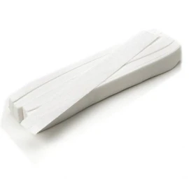 100 Pieces Narrow Fleece Strips for Bikini Line Bikini Line 3 x 13 cm Kosmetex Hair Removal Strips for Face and Intimate Area