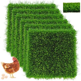 Cynrikah Nesting Pads for Chicken, Nesting Pads 6PCS 12"×12"×1.2" Nesting Box Pads for Chickens Nesting Pads for Laying Eggs, Reusable Nesting Pads for Chicken Coop/Chicken Nesting Box