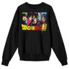 Bioworld Dragon Ball Super Character Panels Crew Neck Long Sleeve