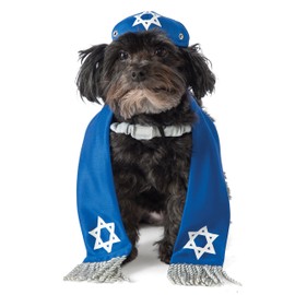 Rubie's Yarmulke and Tallis Dog Costume , S-M