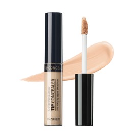 THE SAEM Concealer, Cover Perfection Tip Concealer, 1.5, Natural Beige, 0.2oz (6.5 g)