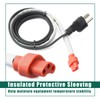 YUXIVCNE 120V Engine Block Heater Cord 6FT 5-15 Plug with