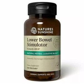 Nature’s Sunshine Nature's Sunshine Lower Bowel Stimulator 100 Vegitabs (LBSII) EXP 01/29