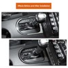 Car Gear Shift Panel Trim Cover Frame Interior Accessories for