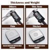 MOSECYOU Door Reinforcement Plate, Door Lock Repair Plate, Door Knob/Lever/Deadbolt