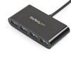 StarTech HB30C4AB Concentrador USB3.0, 4 x USB-A, Negro