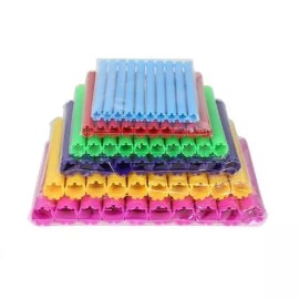 원통 파마 롯드 세트 헤어 롯트 미용 Perming Rod Set Hair Curler Beauty