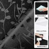ReWallpaper 30in×16.5ft Peel and Stick Wallpaper Black Floral Contact Paper