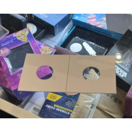 Unbranded 1 Pc: 2 x 2 Inch Cardboard Coin Flip Holders For 1 Gram Gold