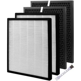 2 Pack Air Purifier Replacement Filters for LEVOIT LV-PUR131 & LV-PUR131S, LV-PUR131-RF - Activated Carbon Pre-Filters – Compatible with LEVOIT LV-PUR131 Series Air Purifiers
