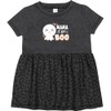 inktastic Mama is My Boo with Cute Ghost Infant Dress