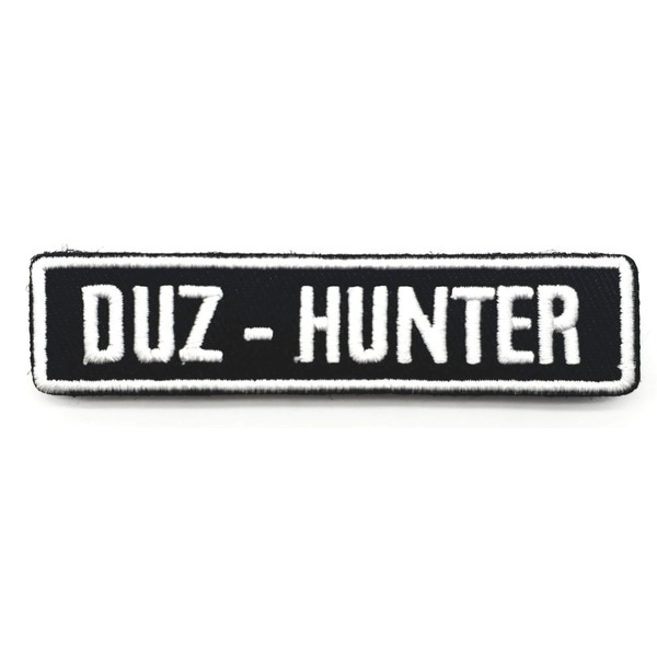 POLIZEIMEMESSHOP Name badges 2.0 textile patches DUZ Hunter textile patch