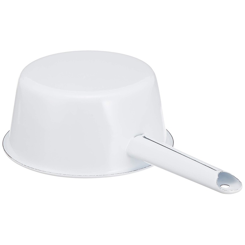 Posh Living enameled Steel Saucepan Saucepan L White 541L
