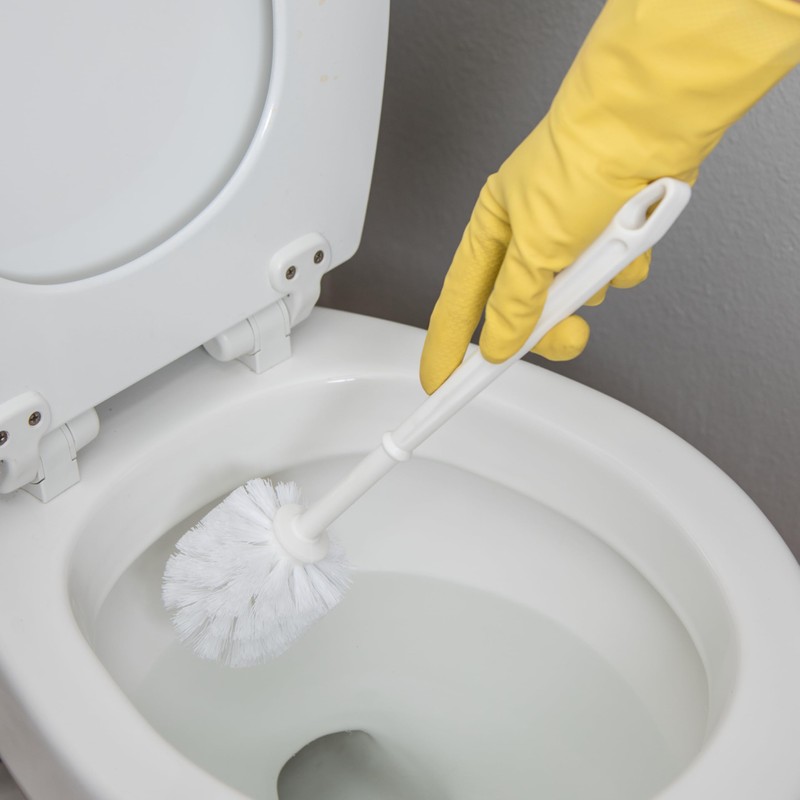 Sparta Flo-Pac Toilet Bowl Brush for Commercial Restrooms, Heavy Duty