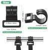 TIXIPEM 0.47IN Tent Pole Clips [30PCS] - C-Shaped Clamp Use