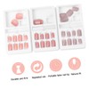 Baluue Elegant Nail Art Stickers Wearable False Nails Pieces for