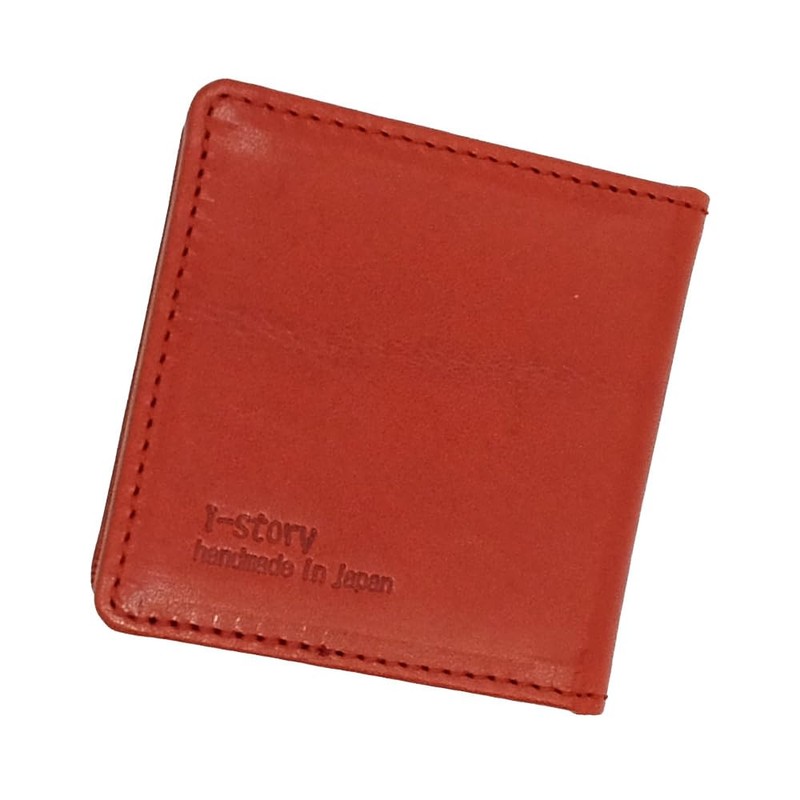 i-story Mini Photo Frame, Tochigi Leather, 2 Sides (Red)