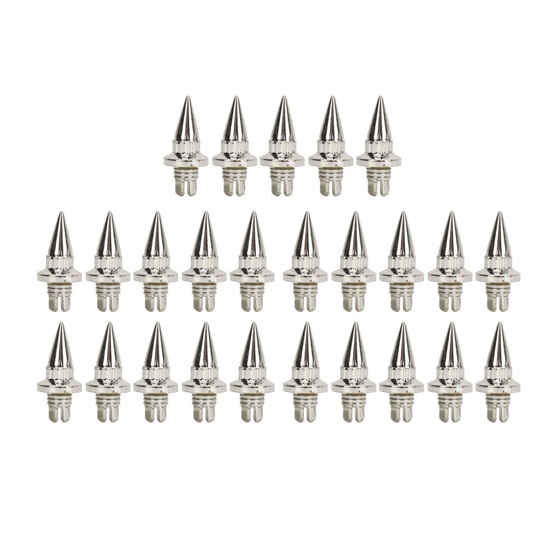 25Pcs Wheel Rim Rivet Nut Stylish Look Easy Installation Spike