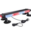 MIRUNNY 18.6" Emergency Strobe Lights Bar for Trucks Waterproof Double